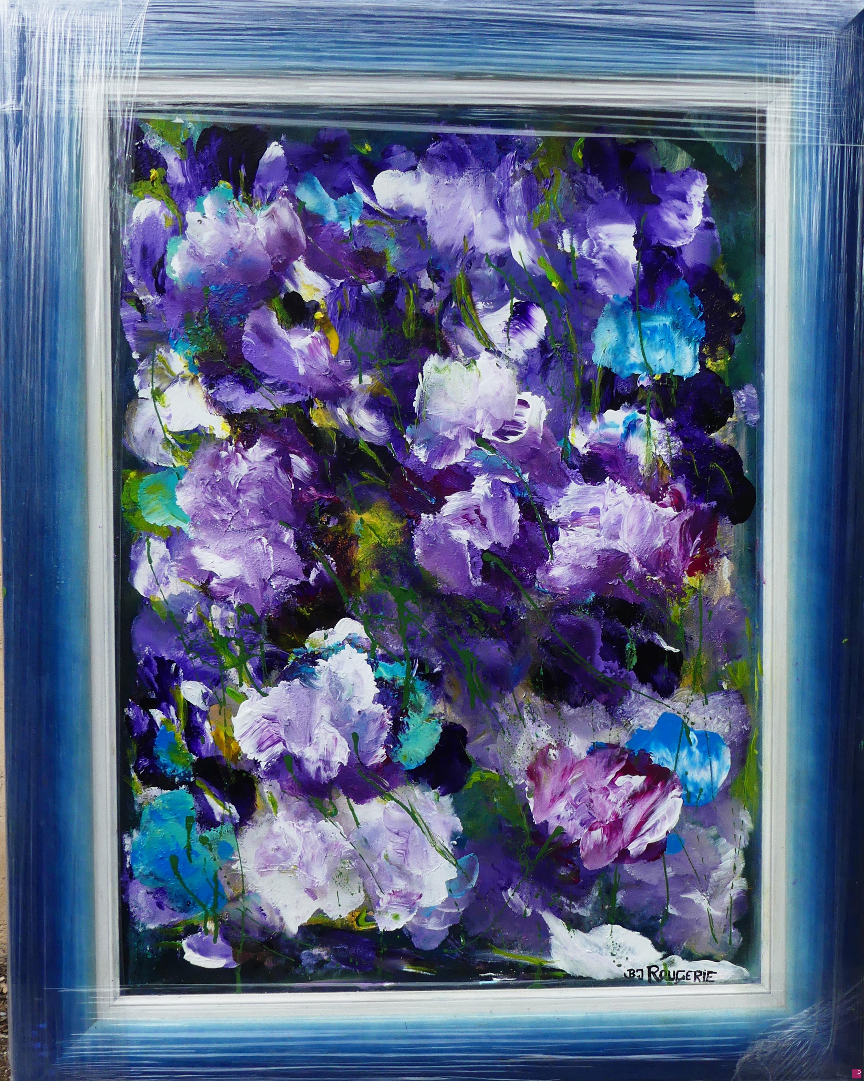 quadri in vendita online - N° 285 été Fleurs Bleues
