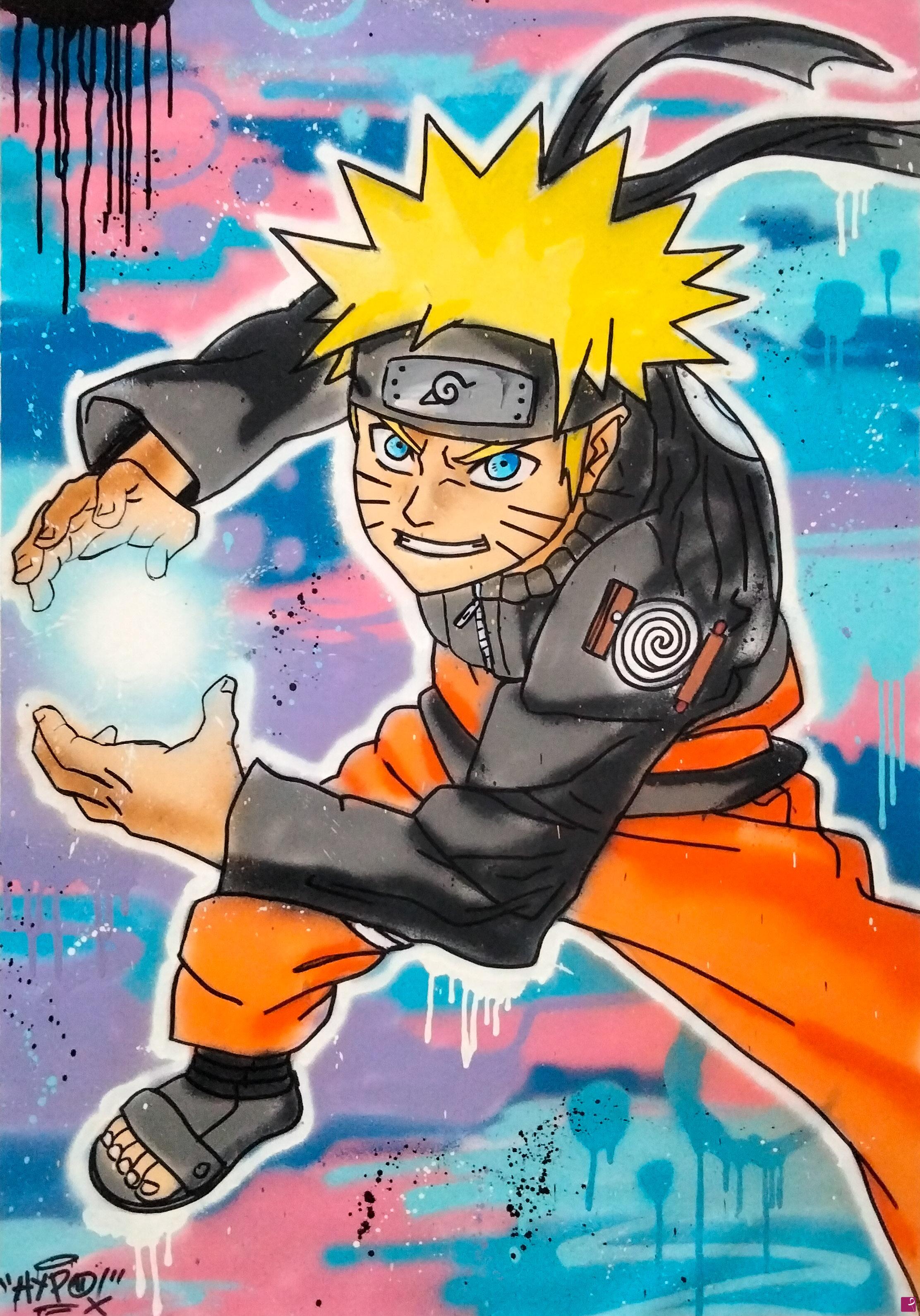 quadri in vendita online - Naruto 