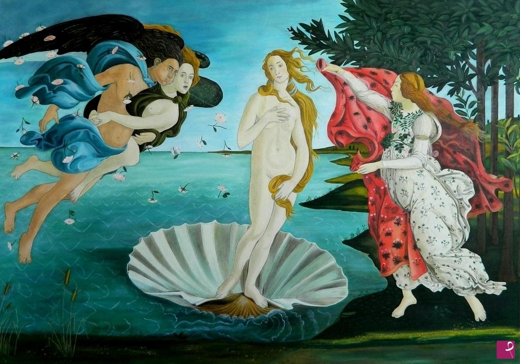 quadri in vendita online - Nascita di Venere