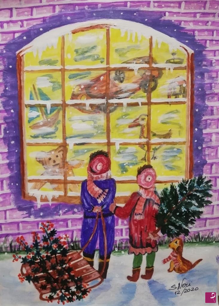 quadri in vendita online - Natale 1