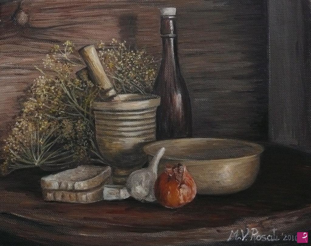 quadri in vendita online - Natura morta (cm 24x30)