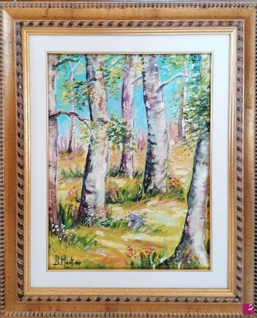 quadri in vendita online - NEL BOSCO 