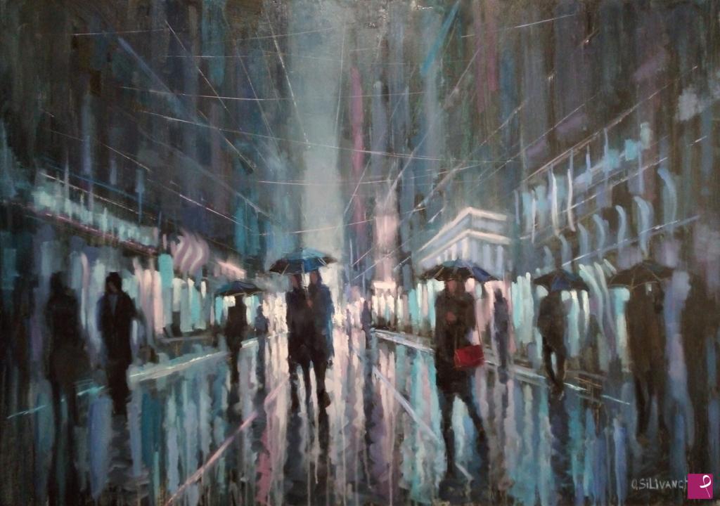quadri in vendita online - Neon Night