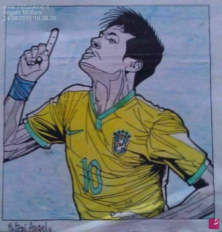 quadri in vendita online - Neymar