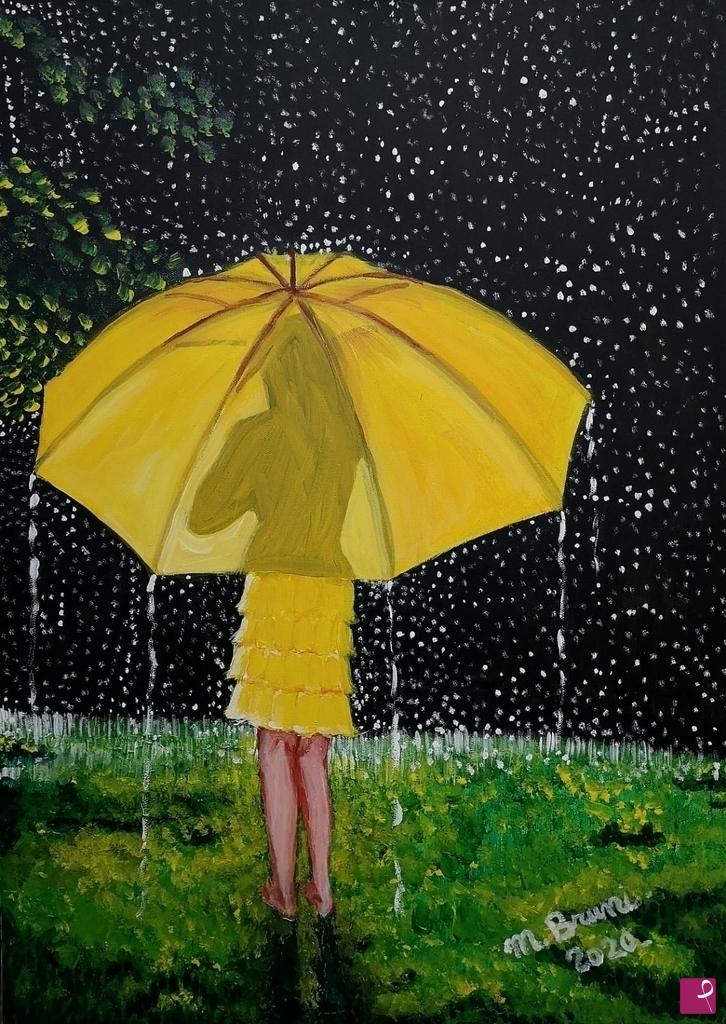 quadri in vendita online - Night in the rain 3 