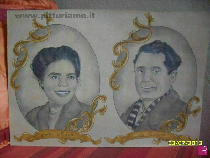 quadri in vendita online - nonni paterni
