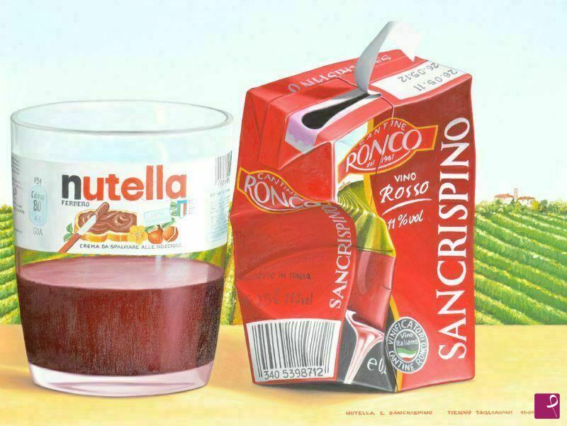 quadri in vendita online - Nutella e Sancrispino