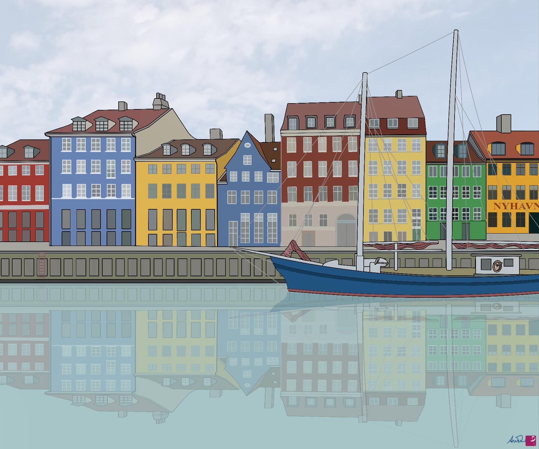 quadri in vendita online - Nyhavn