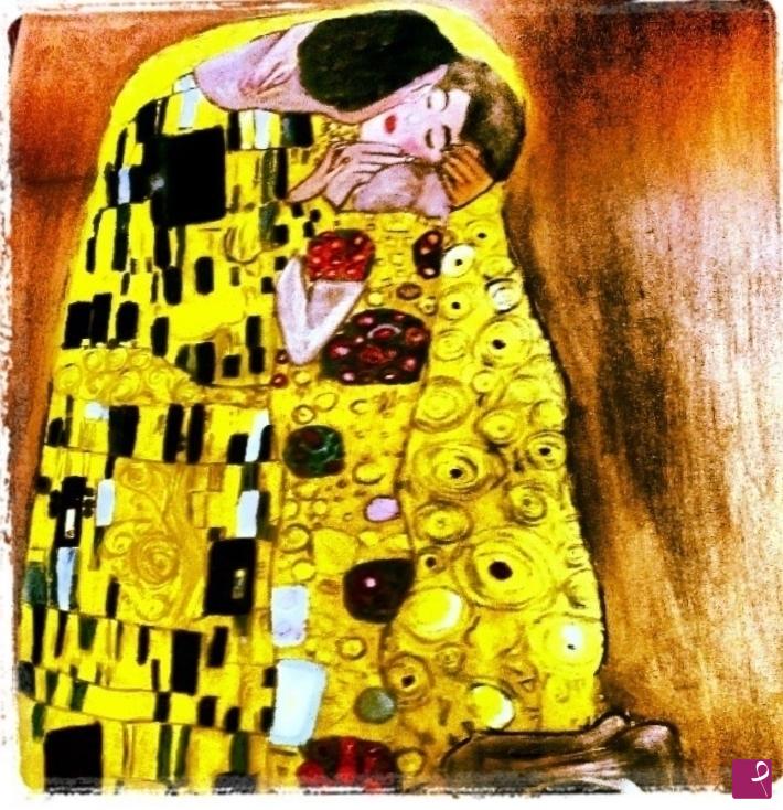 quadri in vendita online - Omaggio a Klimt