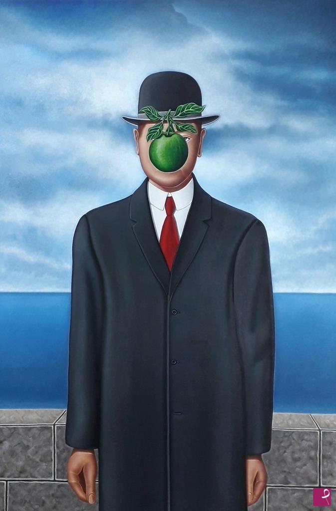 quadri in vendita online - Omaggio a  Magritte 