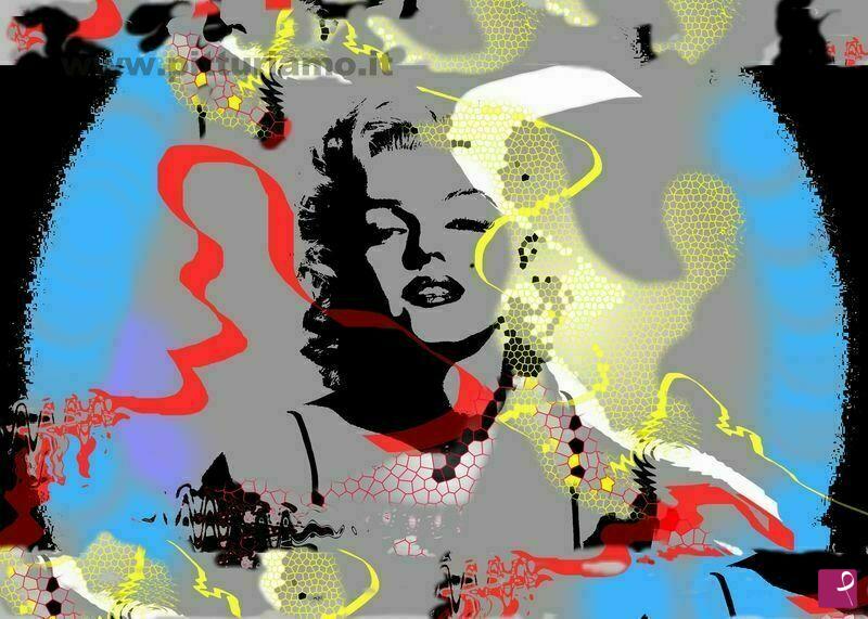 quadri in vendita online - Omaggio a Marilyn - painting