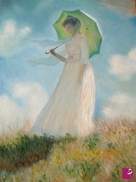 quadri in vendita online - Omaggio a Monet