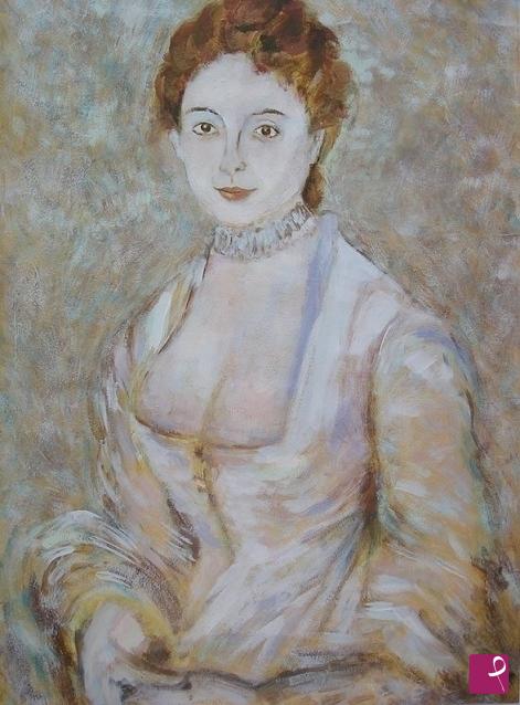 quadri in vendita online - Omaggio a Renoir
