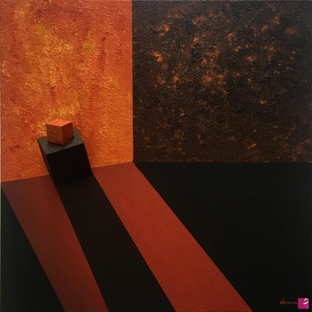 quadri in vendita online - Ombra, finte geometrie sbagliate #1
