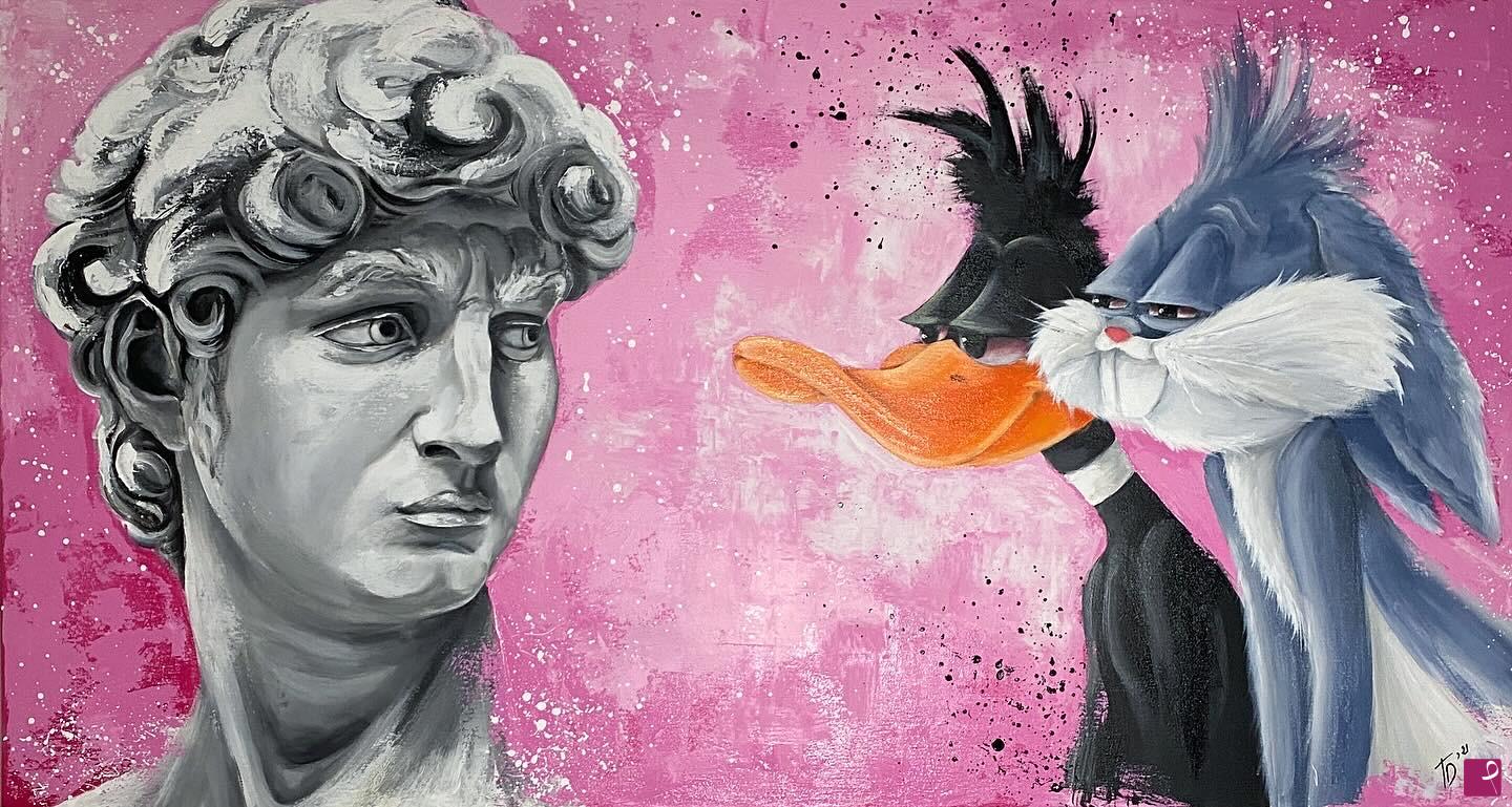 quadri in vendita online - Once upon a time in Florence