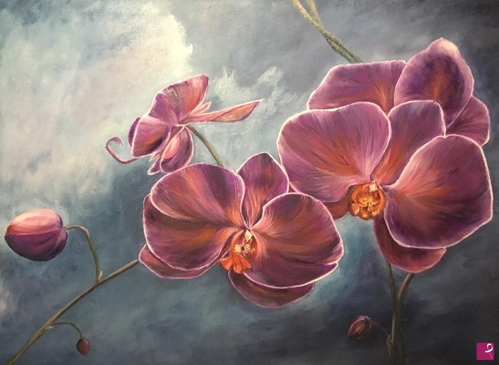 quadri in vendita online - Orchidee#080320