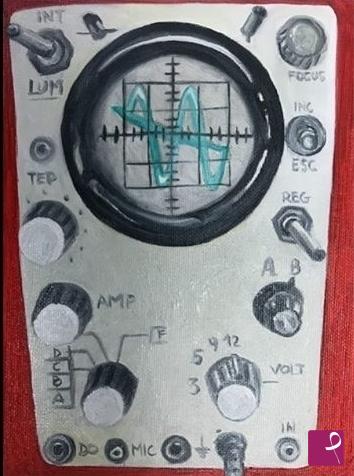 quadri in vendita online - oscilloscope