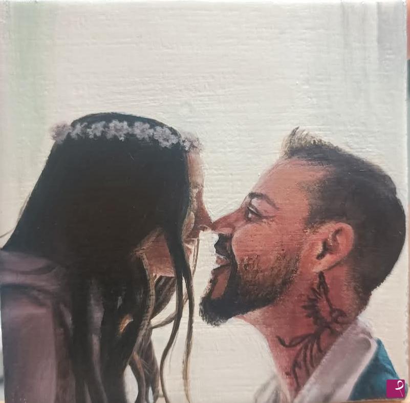 quadri in vendita online - Padre e figlia
