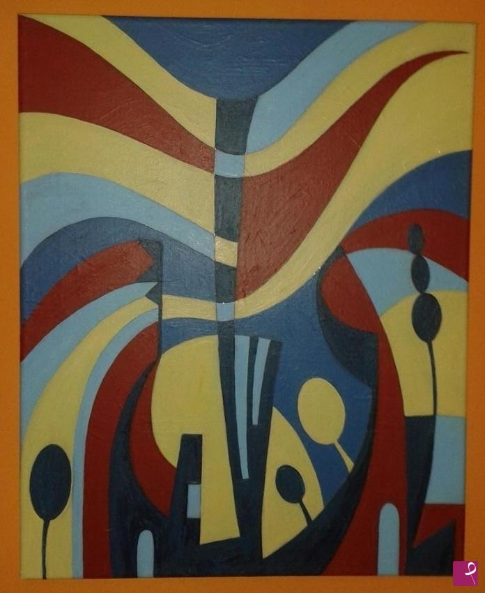 quadri in vendita online - Paesaggio astratto / Abstract landscape