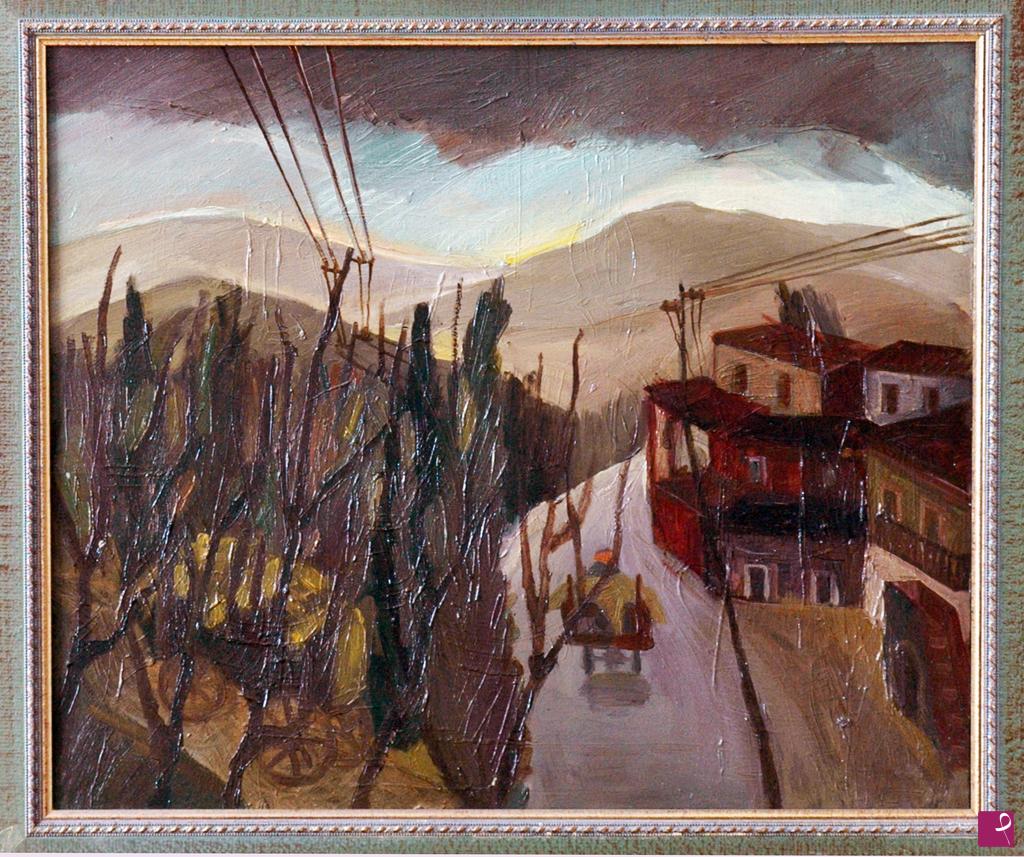 quadri in vendita online - Paesaggio campestre
