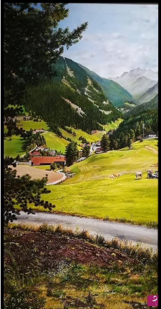 quadri in vendita online - Paesaggio d'Austria