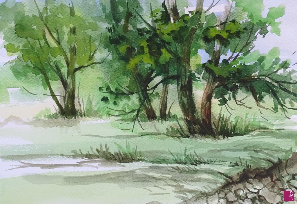 quadri in vendita online - paesaggio di natura