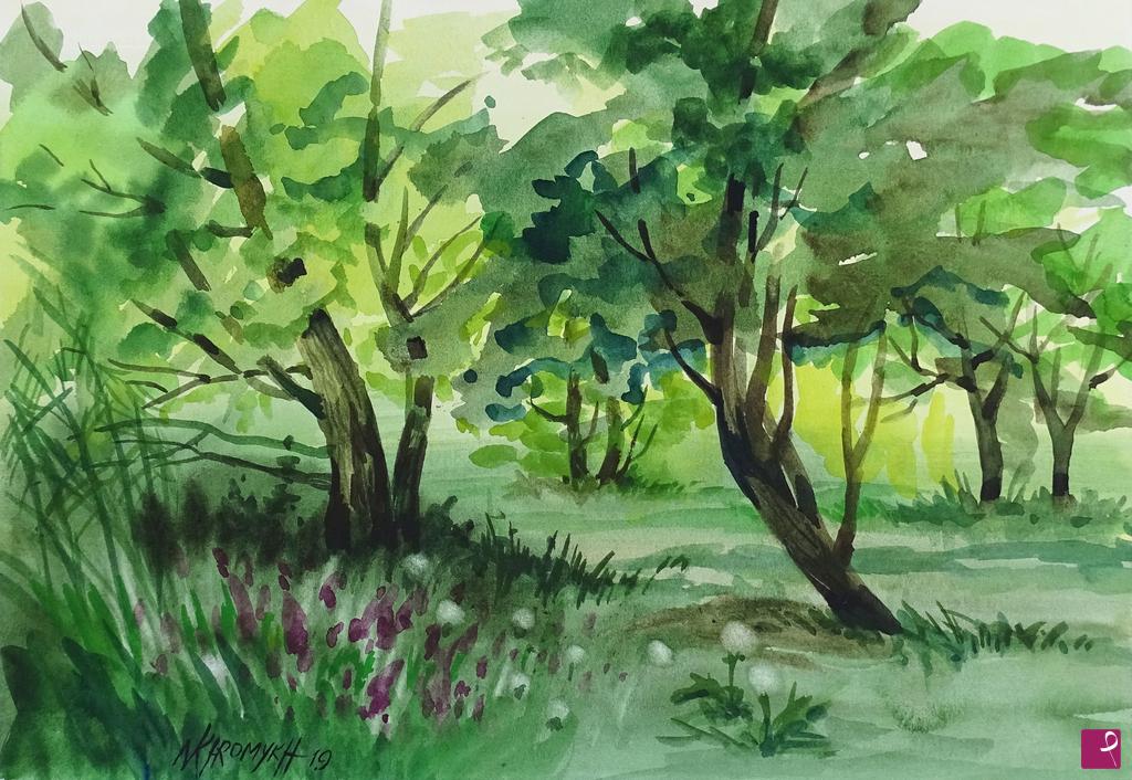 quadri in vendita online - paesaggio di natura