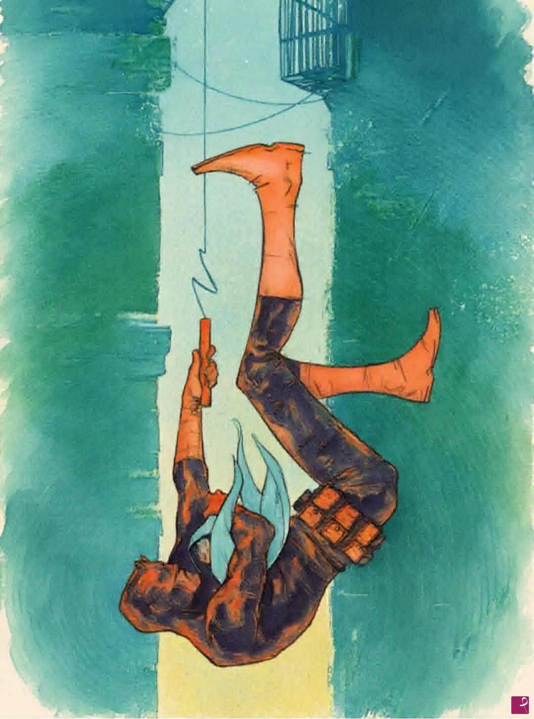 quadri in vendita online - pagina fumetto