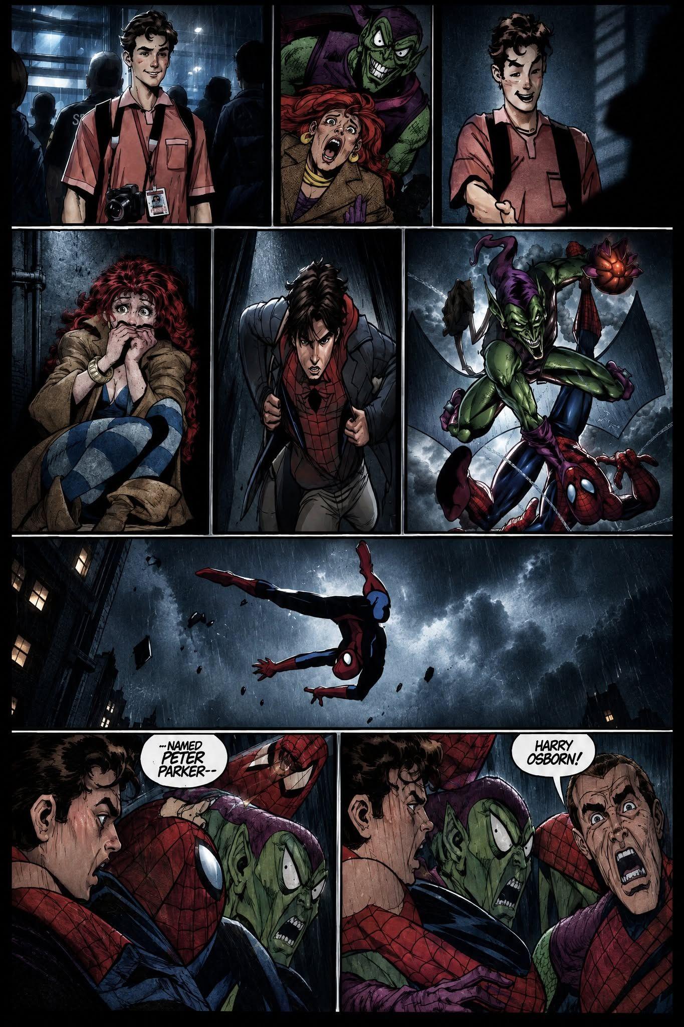 quadri in vendita online - pagina fumetto