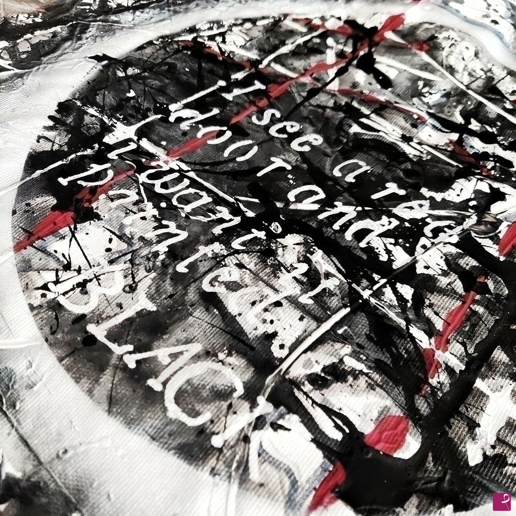 quadri in vendita online - Paint It Black