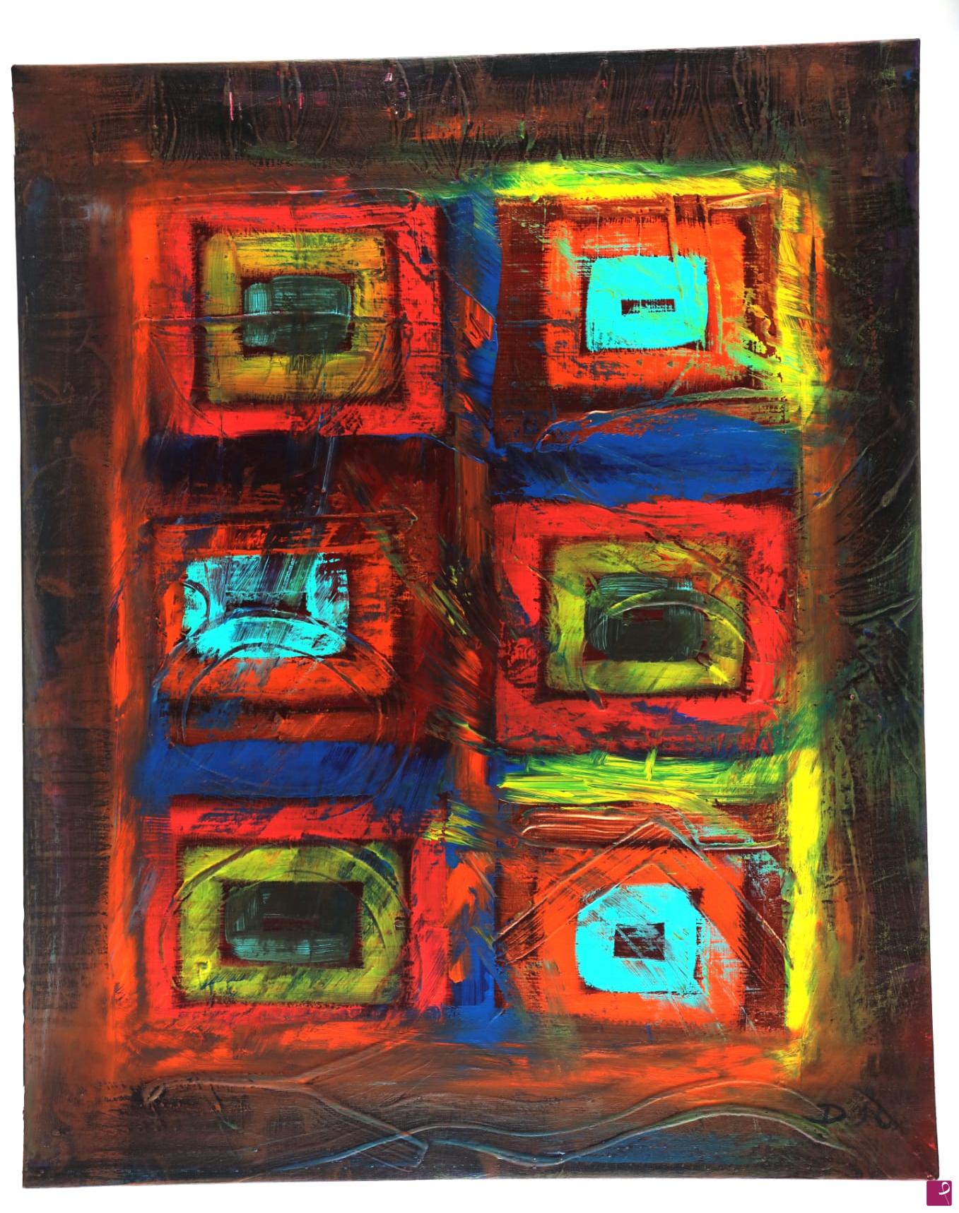 quadri in vendita online - Paint it black