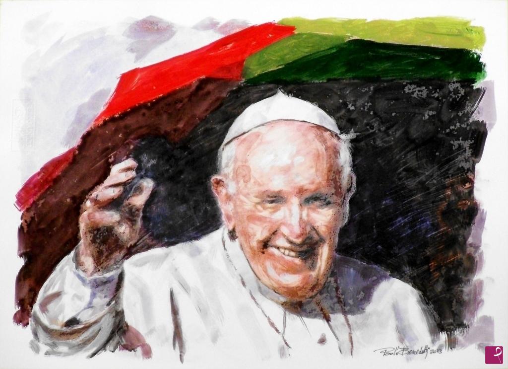 quadri in vendita online - Papa Francesco 10