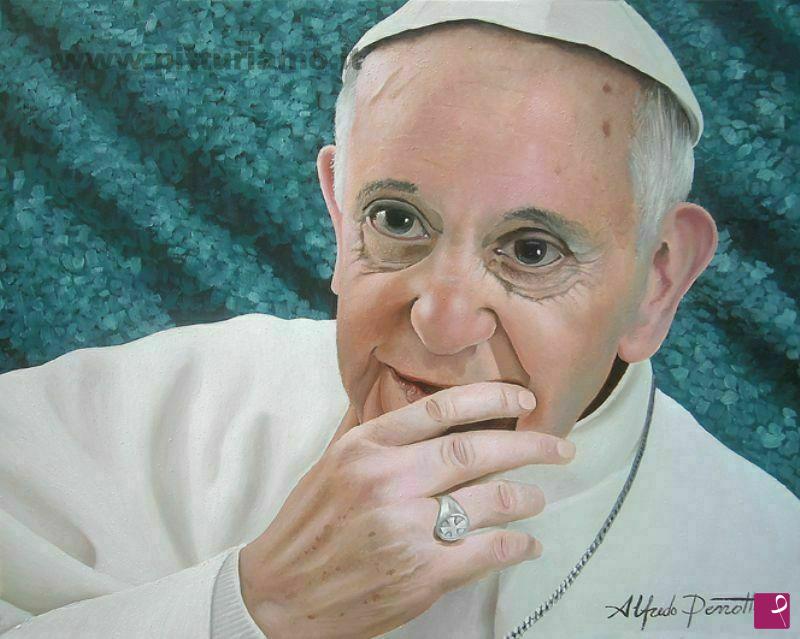 quadri in vendita online - Papa Francesco