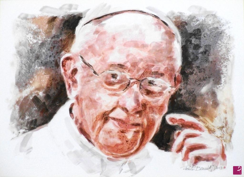quadri in vendita online - Papa Francesco 7