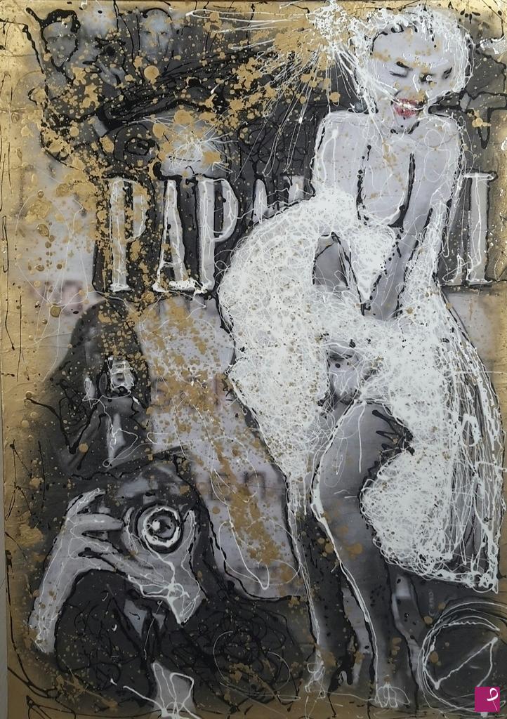 quadri in vendita online - "Paparazzi "