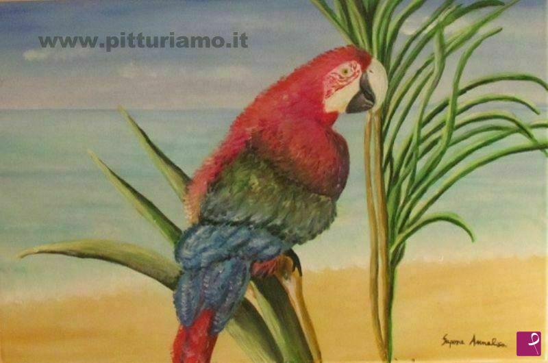 quadri in vendita online - Pappagallo