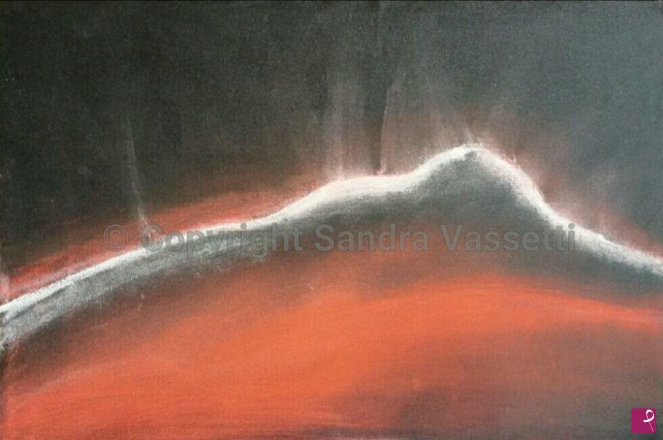 quadri in vendita online - Partenopop Skyline in Red
