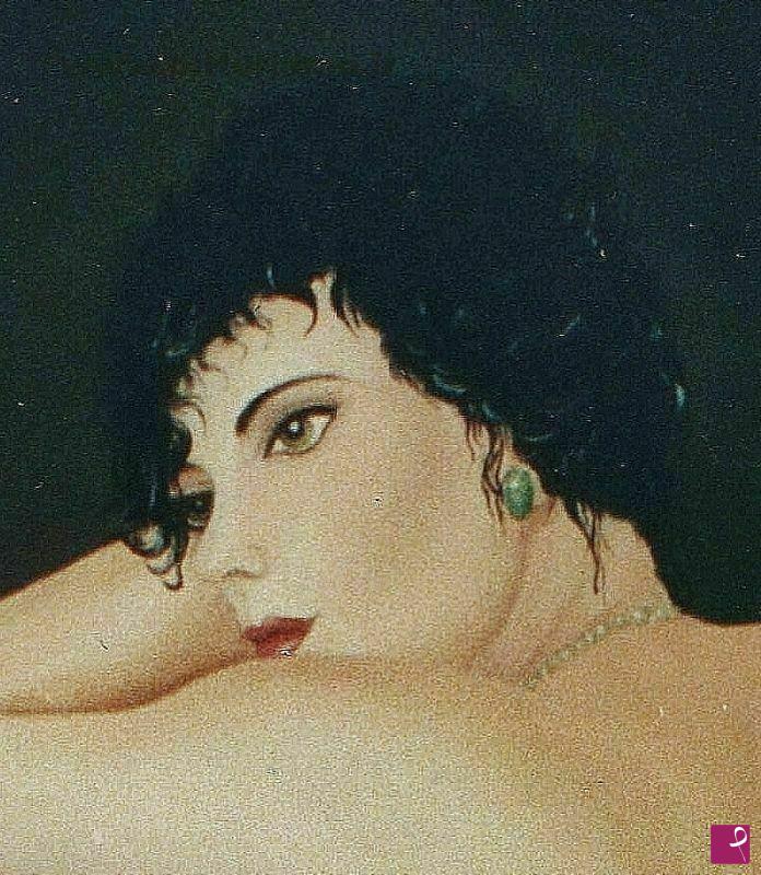 quadri in vendita online - Particolare di nudo di donna