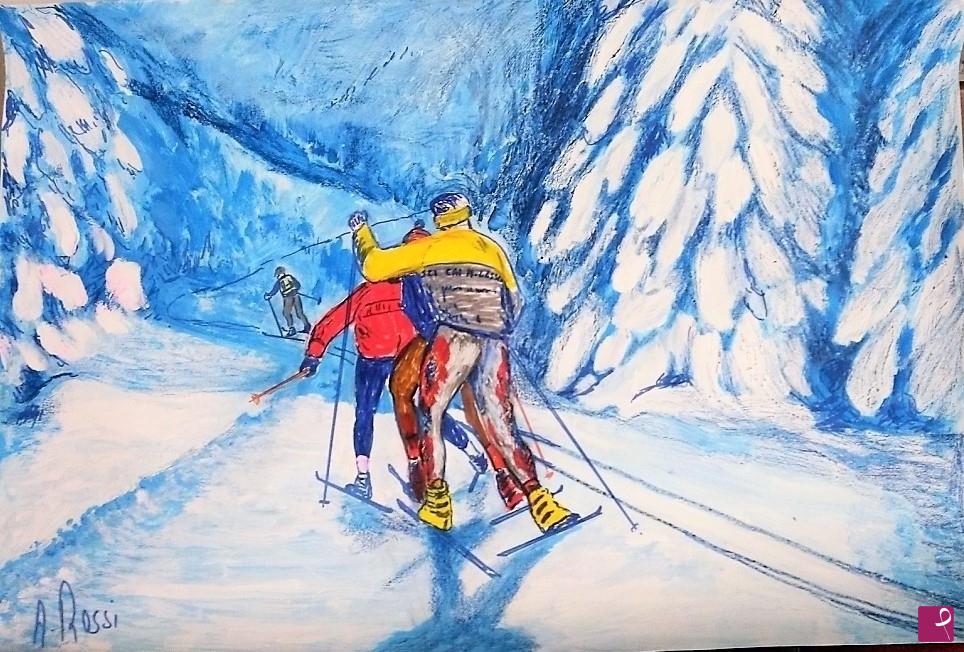 quadri in vendita online - PASSO CIMABANCHE   VERSO CORTINA