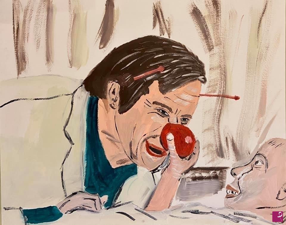 quadri in vendita online - Patch Adams