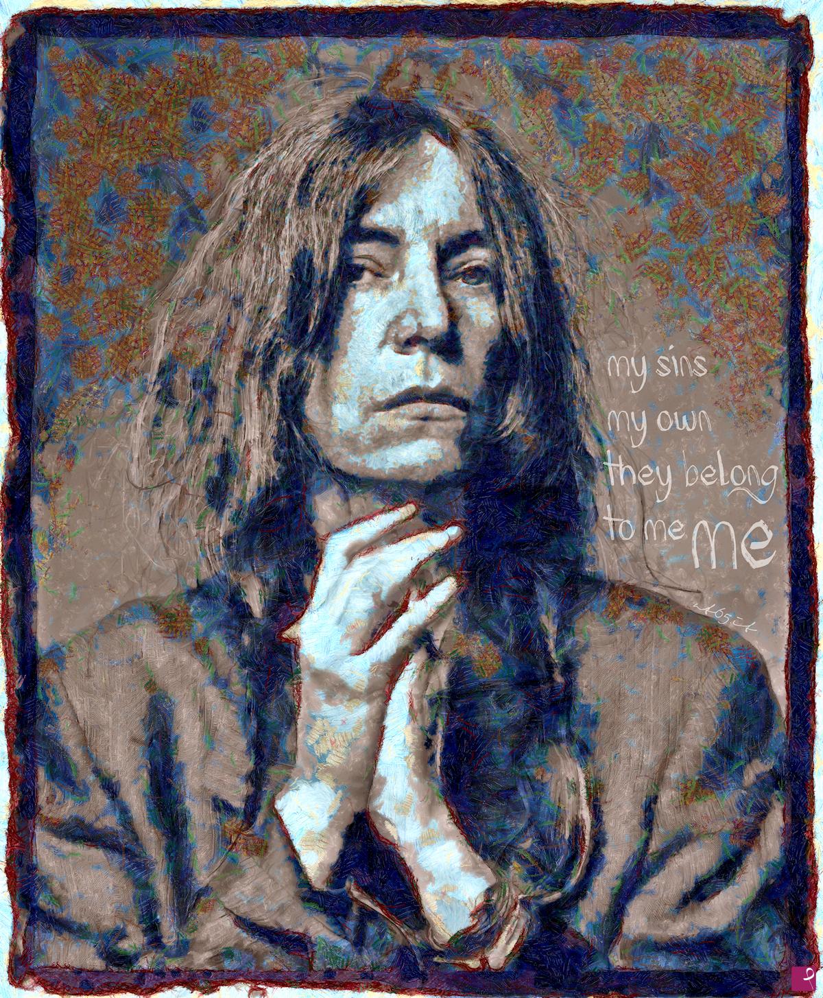 quadri in vendita online - Patti Smith
