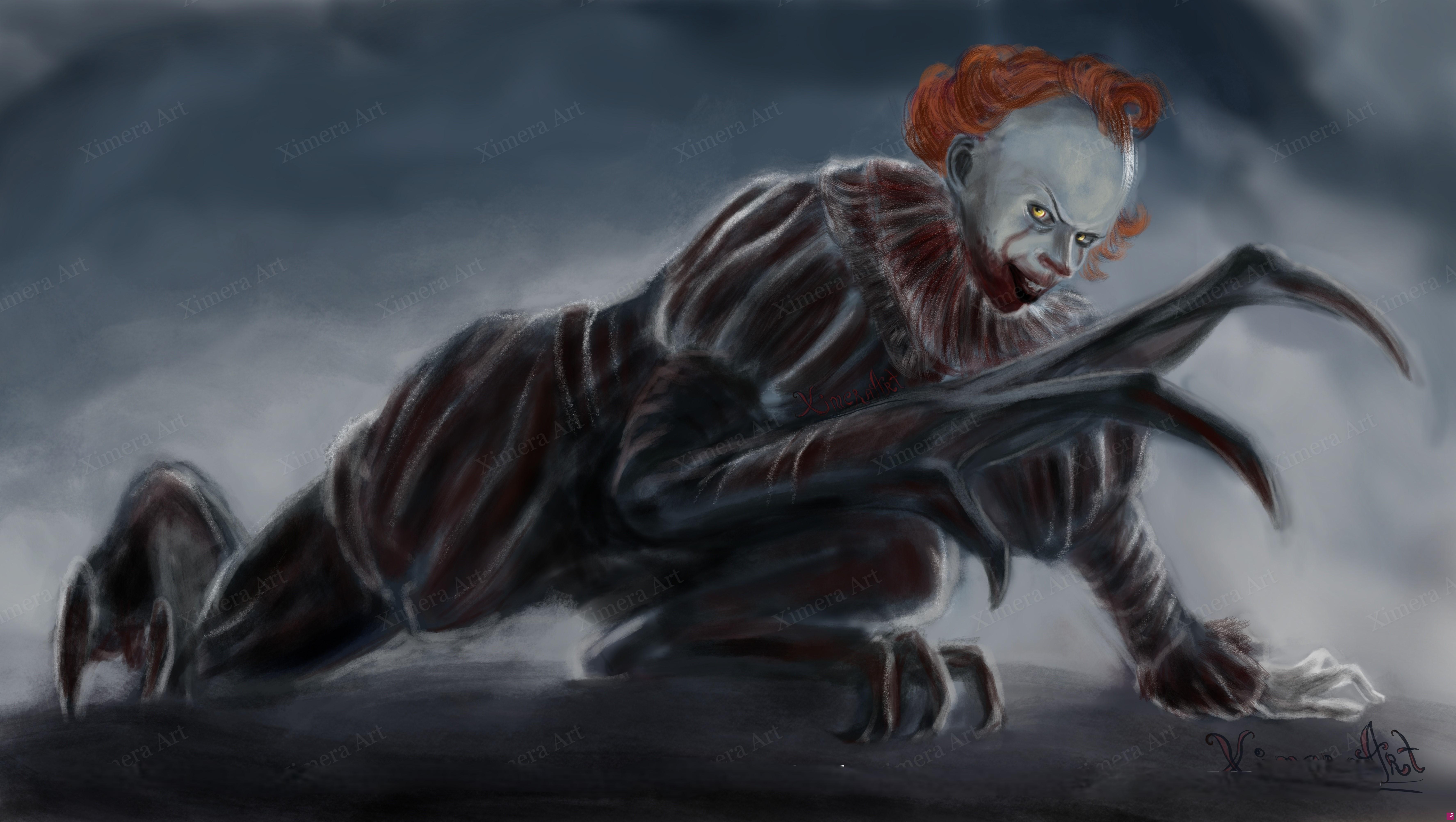 quadri in vendita online - Pennywise. Transformation