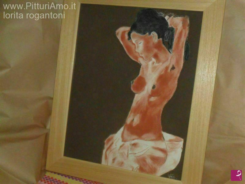 quadri in vendita online - Pensiero di donna