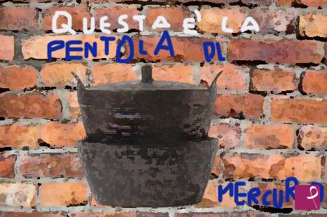 quadri in vendita online - Pentola di Mercurio