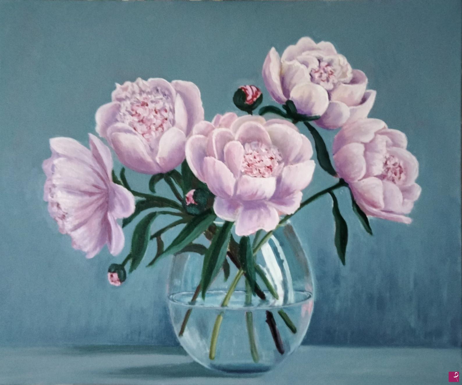 quadri in vendita online - Peonie