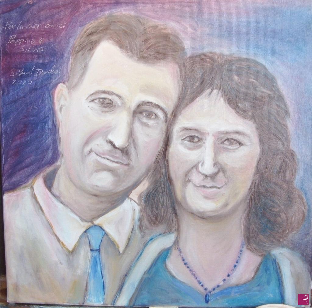quadri in vendita online - Peppino e Silvia