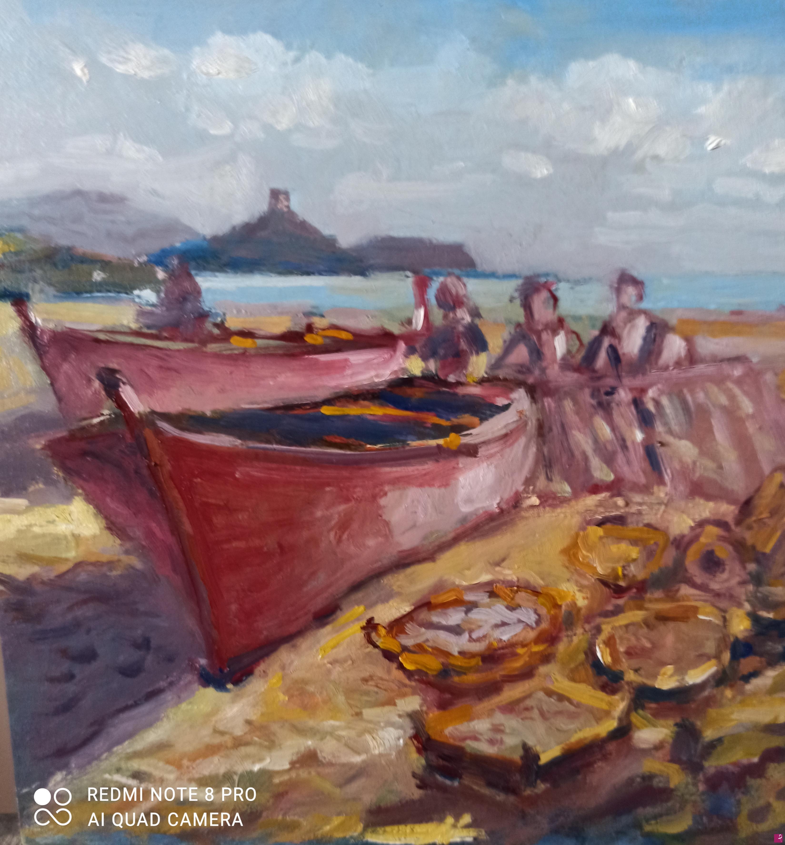 quadri in vendita online - Pescatori