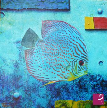 quadri in vendita online - pesce