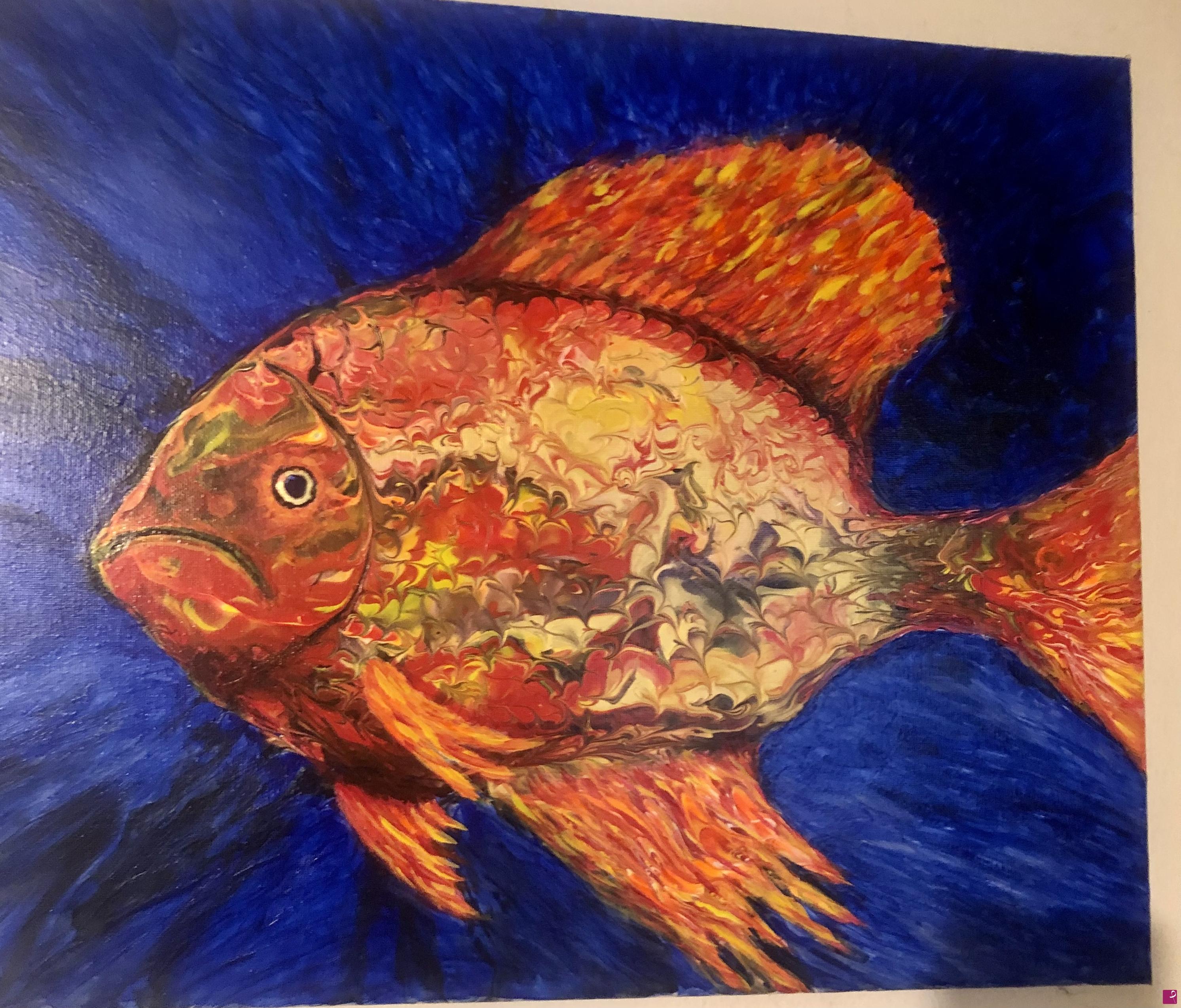 quadri in vendita online - Pesce cori