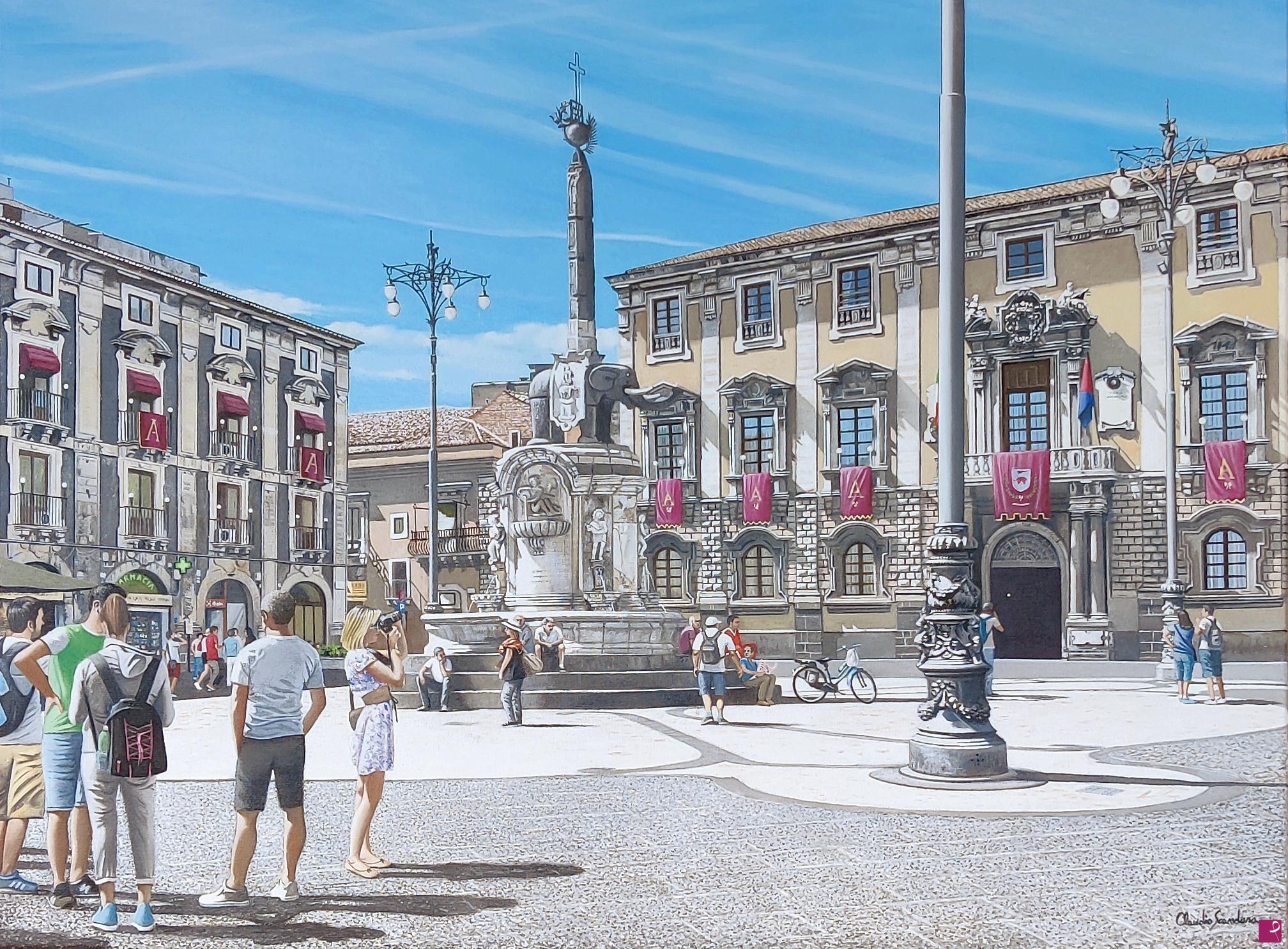 quadri in vendita online - Piazza del Duomo